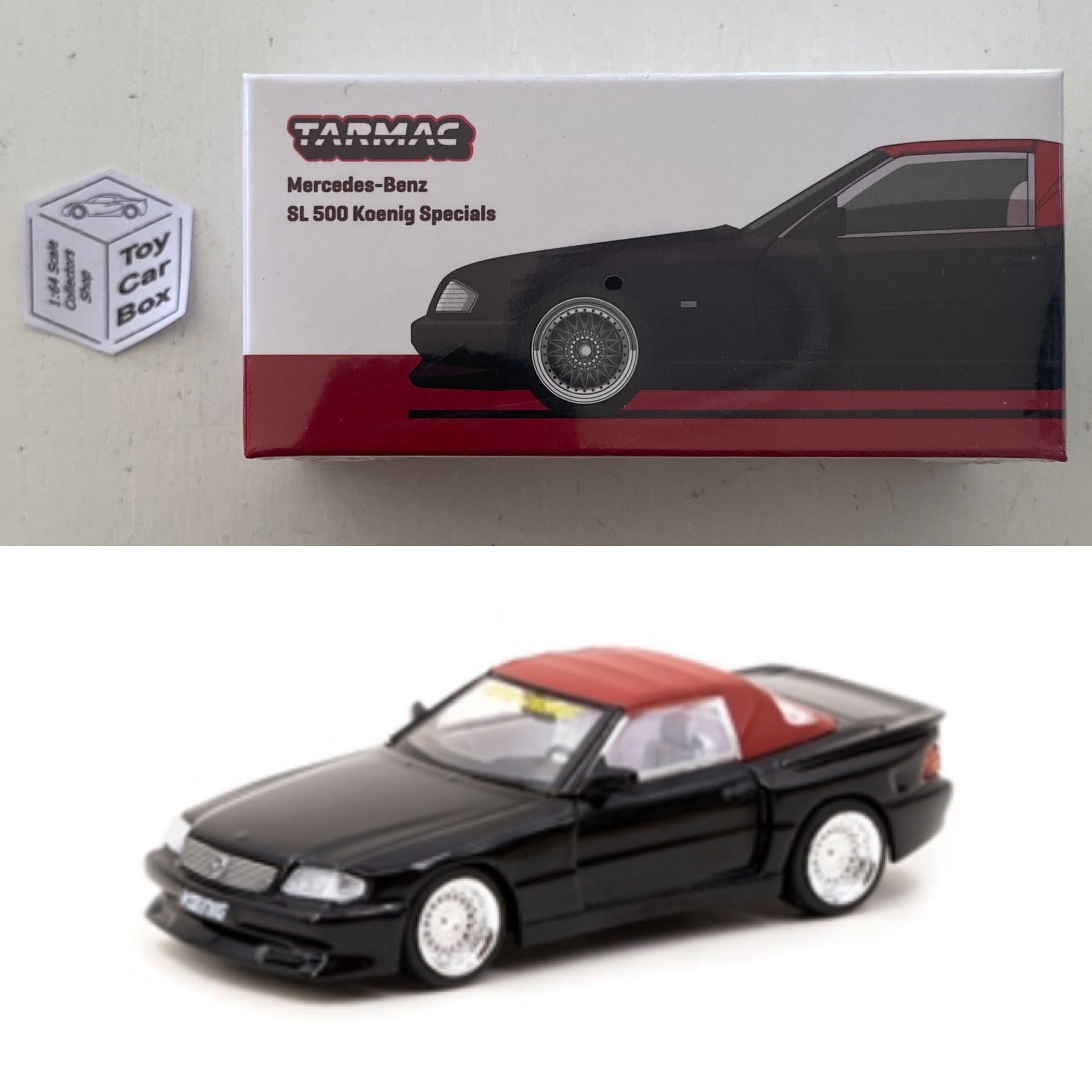 TARMAC - Mercedes-Benz SL500 Koenig Special (Maroon - 1/64 Scale