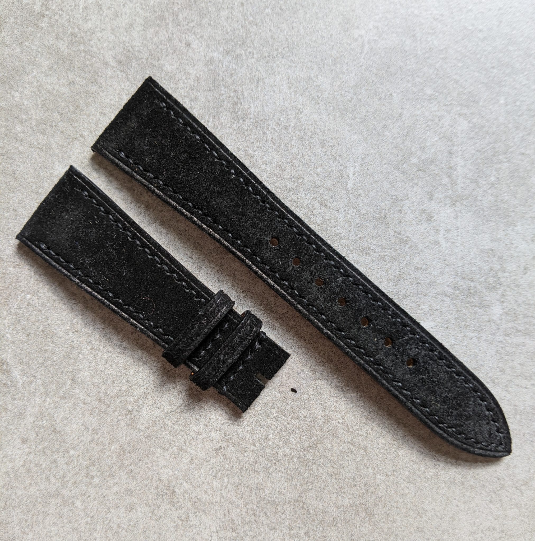 Premium Suede Strap - Dark Brown W/Padding – The Strap Tailor