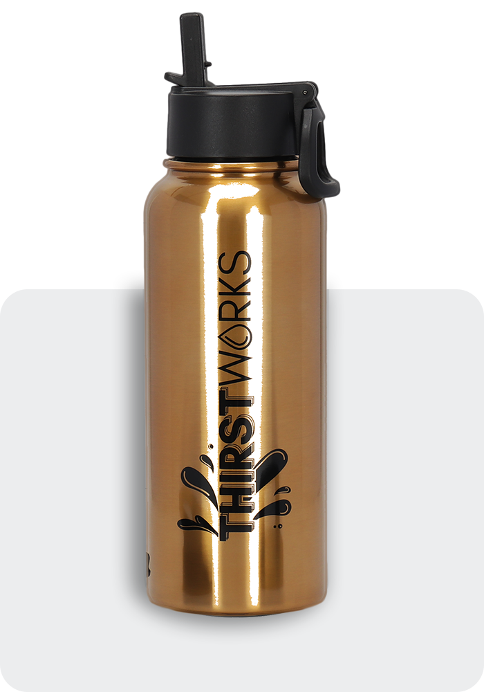 Giveaway Goliath Stainless Steel Water Bottles with No Slip Grip (40 Oz.), Water  Bottles