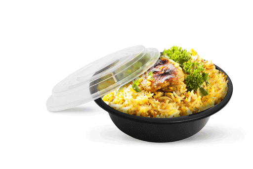 32oz Round Food Containers Meal Prep Microwavable Reusable Plastic BPA —  DHG Professional