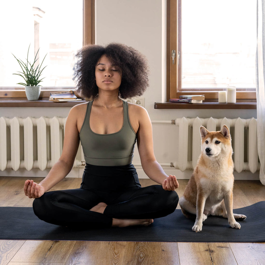 woman doing yoga positive morning ritual Bold Tuesday