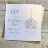 Personalised Christening Day Card
