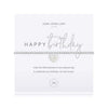 Joma Jewellery A Little 'Happy Birthday' Crystal Bracelet