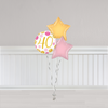 40th Pink and Gold Dots Bunch