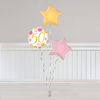 50th Pink and Gold Dots Bunch