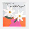 Caroline Gardner Daisies In Vase Birthday Card