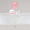 Pink and Silver Orb Birthday Bunch
