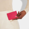 Millie Card Holder in Fuchsia