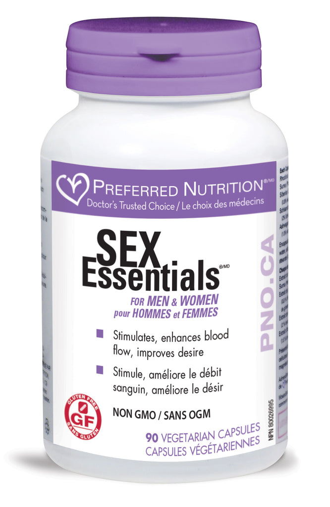 Preferred Nutrition Sex Essentials 90 Capsules The Natural Vibe 2886