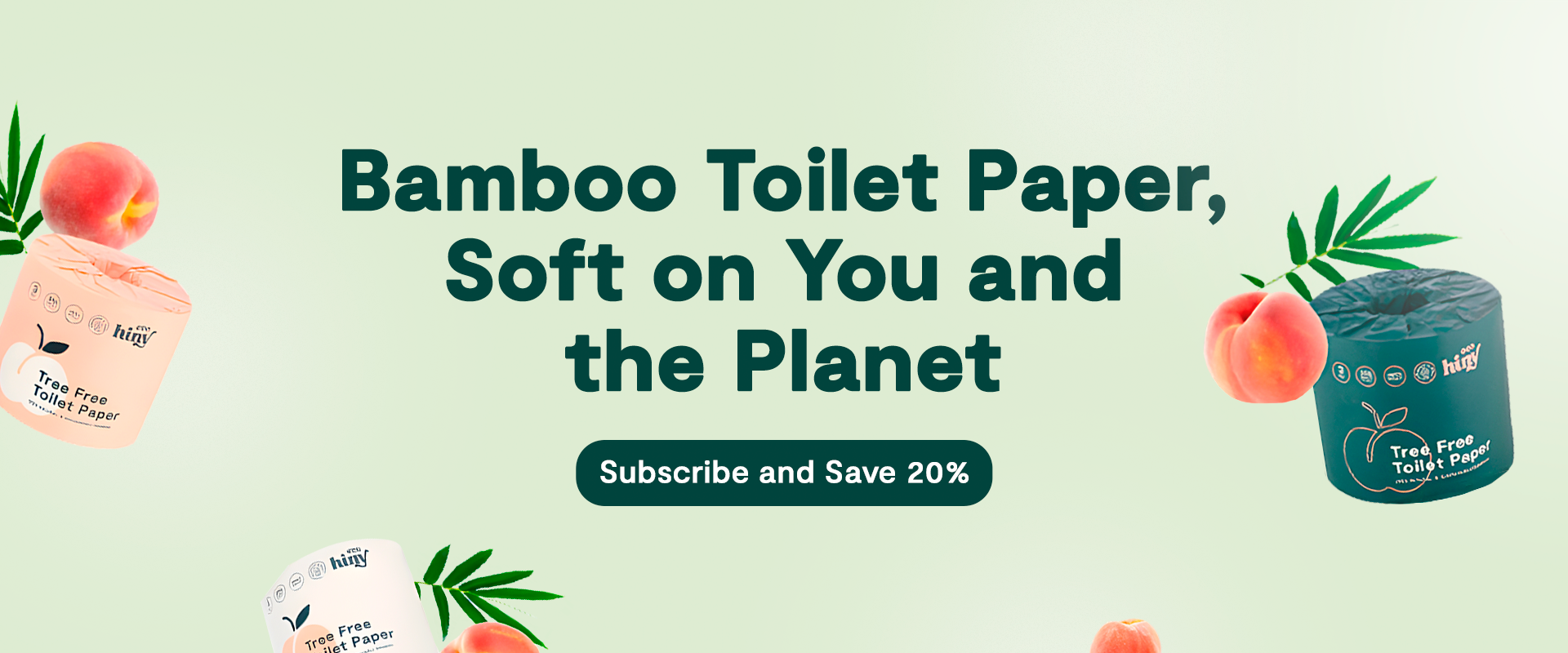 Sustainable Convenience: Bamboo Toilet Paper Subscription