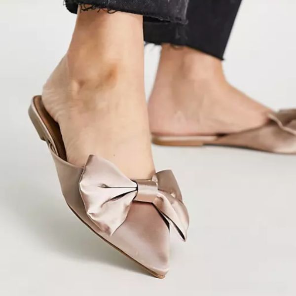 Unique wedding shoes - ASOS bow mule