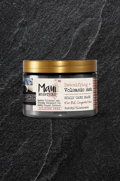 Maui Moisture volcanic ash scalp hair mask