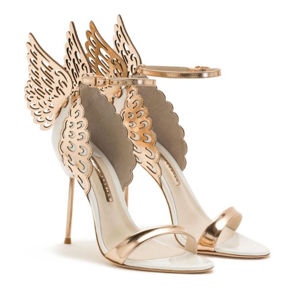 Unique wedding day shoes - Sophia Webster heels