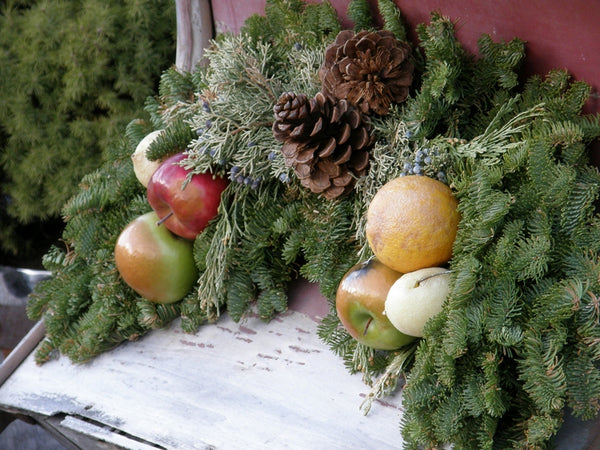 Foraged Christmas Wreath