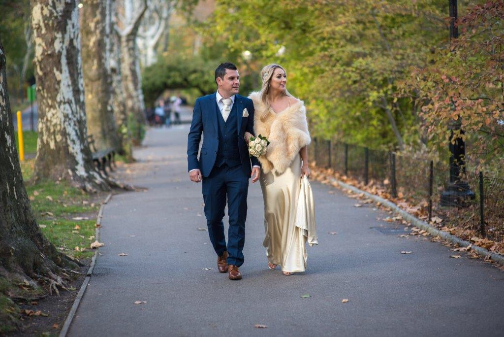 Autumn wedding: Tracey Coonan