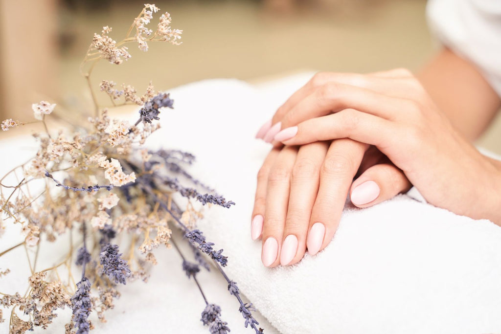 wedding day nails