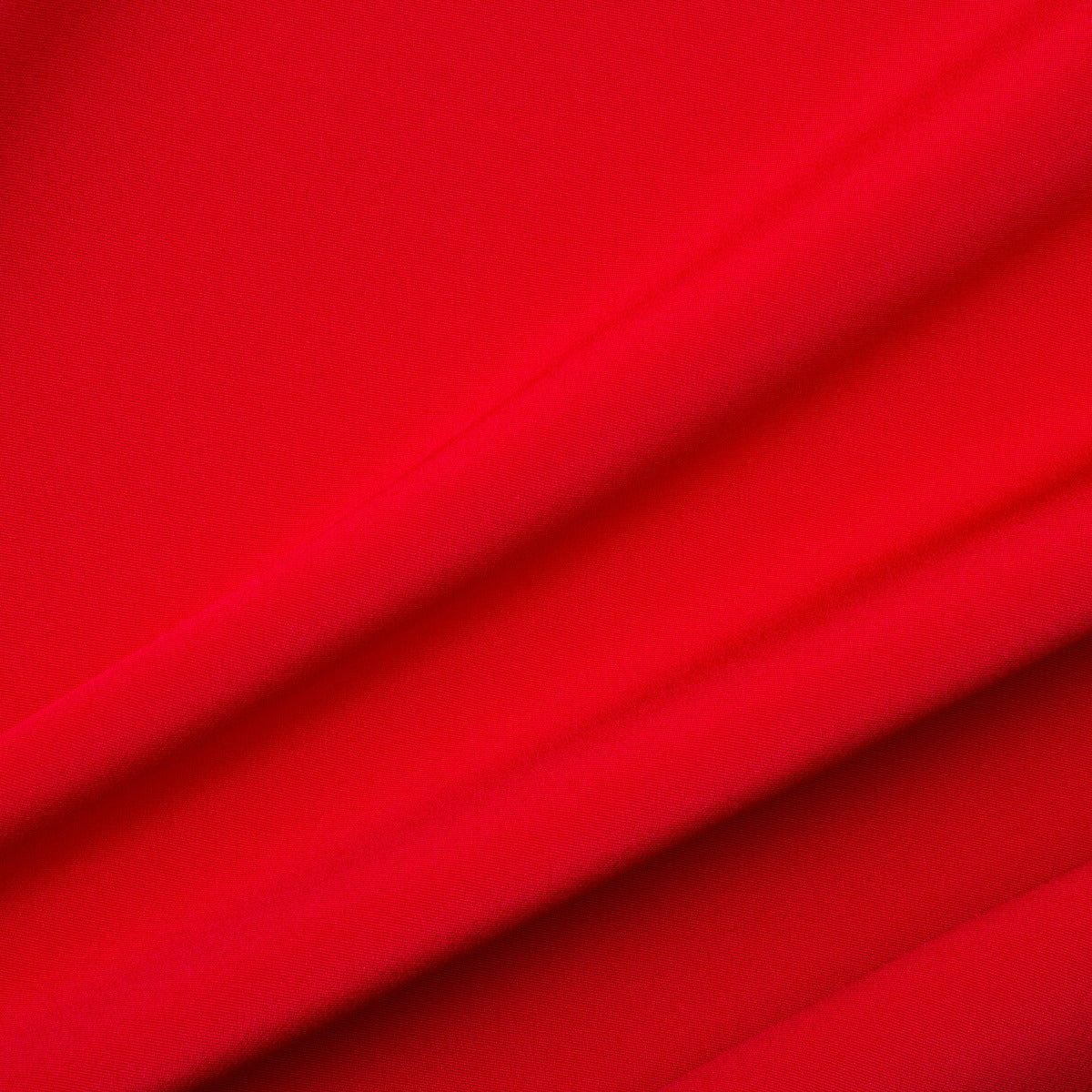 Bright Red Silk Marocain Crêpe<br />