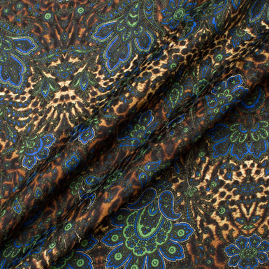 Animal Print Silk Jacquard | Pure Silk