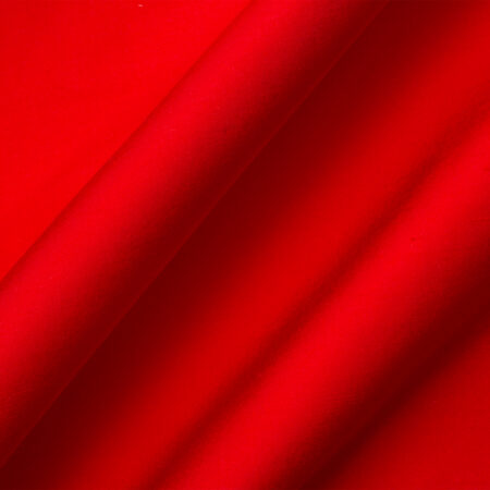 Get the look:<br />Bright Red Powerloom Silk Dupion
