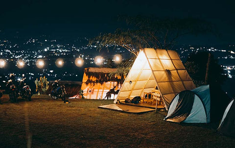 luminaire camping