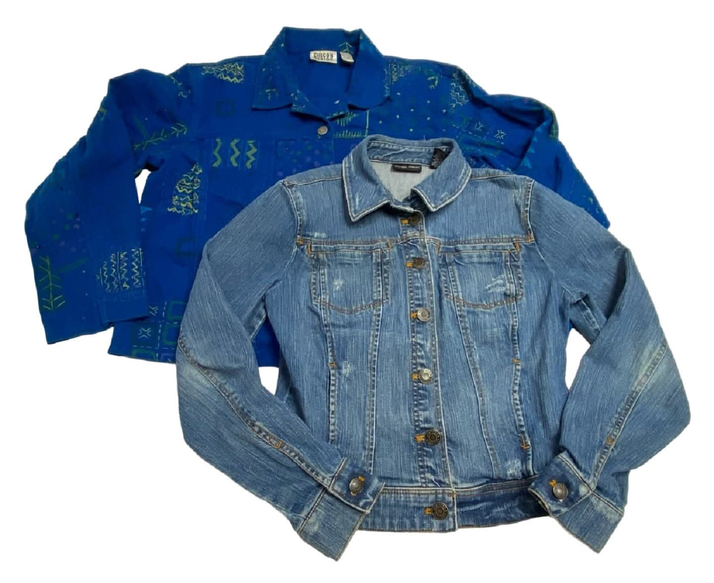 Y2K & Funky Denim Jackets ~17 to 21 pcs