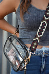 Aztec Clear Crossbody Bag