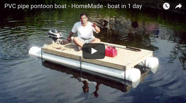 Make a DIY Pontoon Boat in 1 Day for $250 Bucks! - Pontoon 