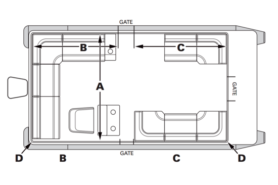 Create your own Custom Pontoon Boat Layout - Pontoon Depot