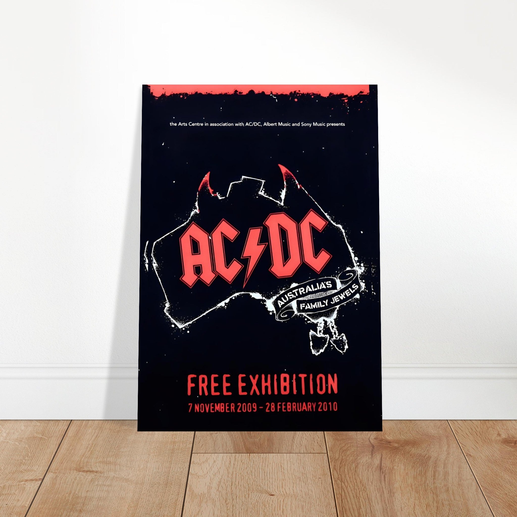 AC/DC Australia Exhibition Vintage Style Rock Concert Poster - Picture 9 of 11