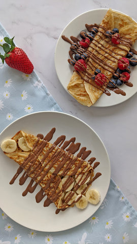 Daisy & Bee Tea Towel Pancake Recipe