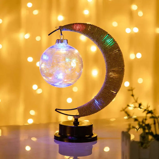 Large Crescent Moon Lamp – Space Mesmerise