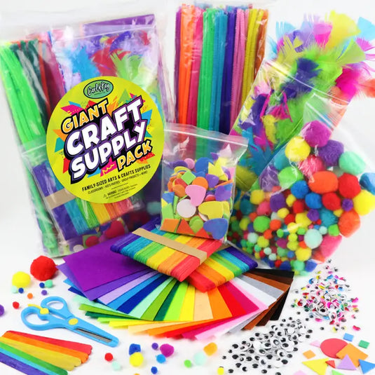 Mega Craft Kit - Kid's Craft Supplies in Carrying Case – RandelAnn's