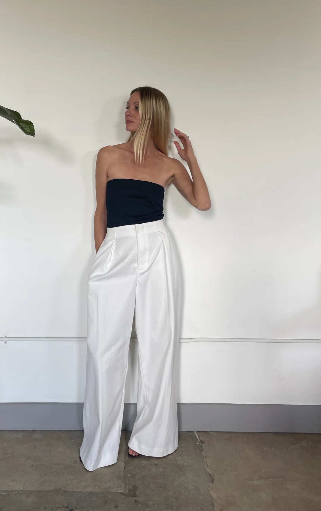 Regenerative Organic Cotton Wide Leg Pants