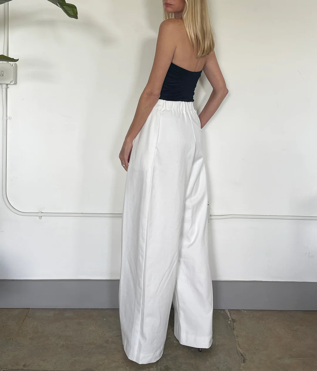 Regenerative Organic Cotton Wide Leg Pants