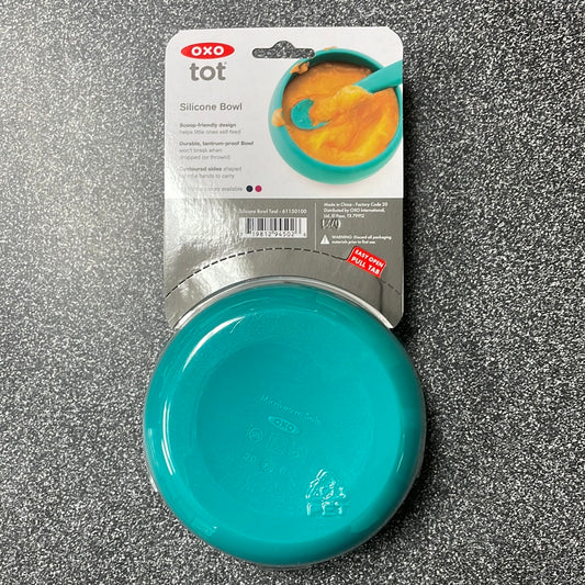 OXO Tot Silicone Bowl - Teal