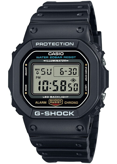 G-SHOCK 5600シリーズ ブラック&レッド DW-5600UHR-1JF メンズ 電池式