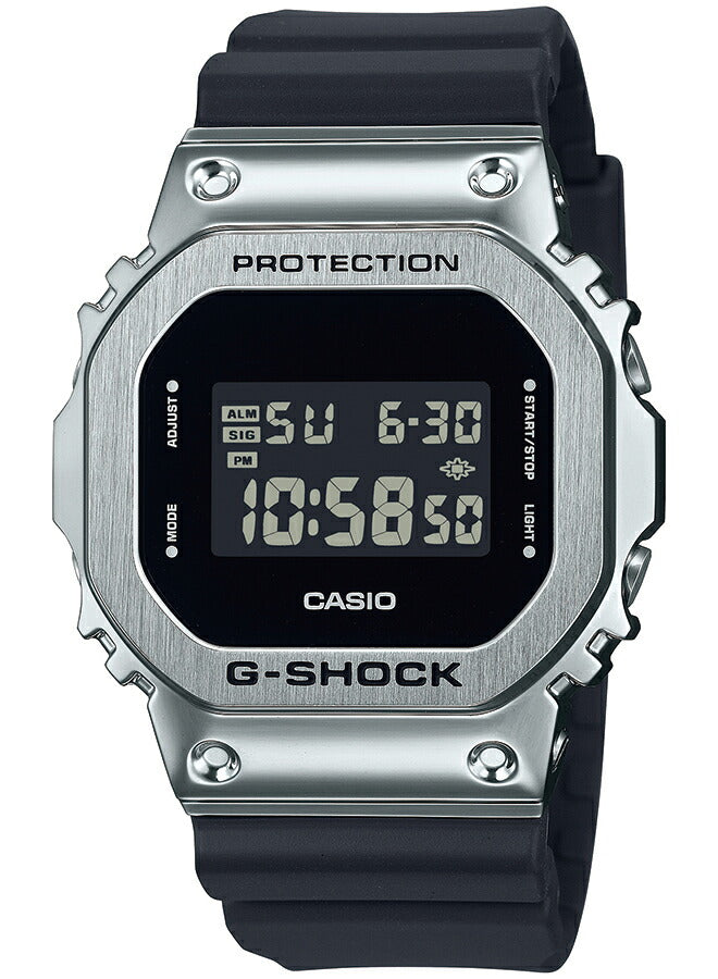 G-SHOCK ミッドサイズ メタルカバード 5600 GM-S5600UGB-1JF メンズ 