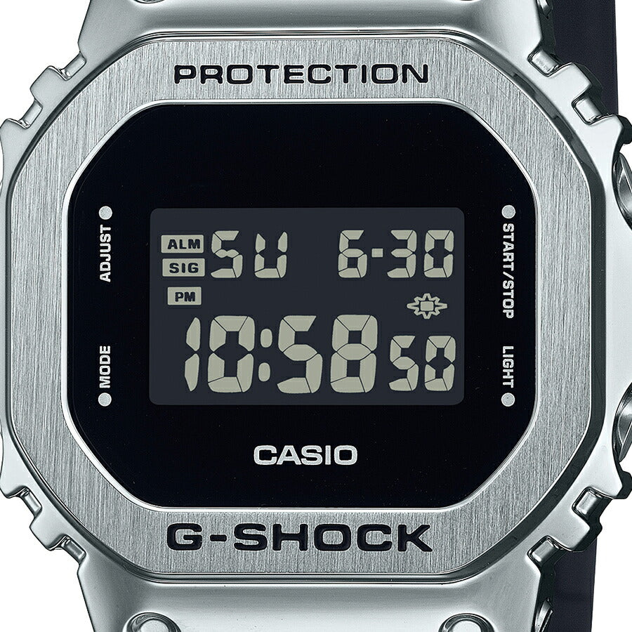 G-SHOCK ミッドサイズ メタルカバード 5600 GM-S5600U-1JF メンズ