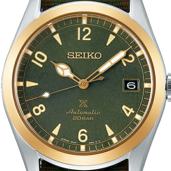 セイコー プロスペックス アルピニスト SBDC091 金属ブレス仕様 革ベルト - 腕時計(アナログ)
