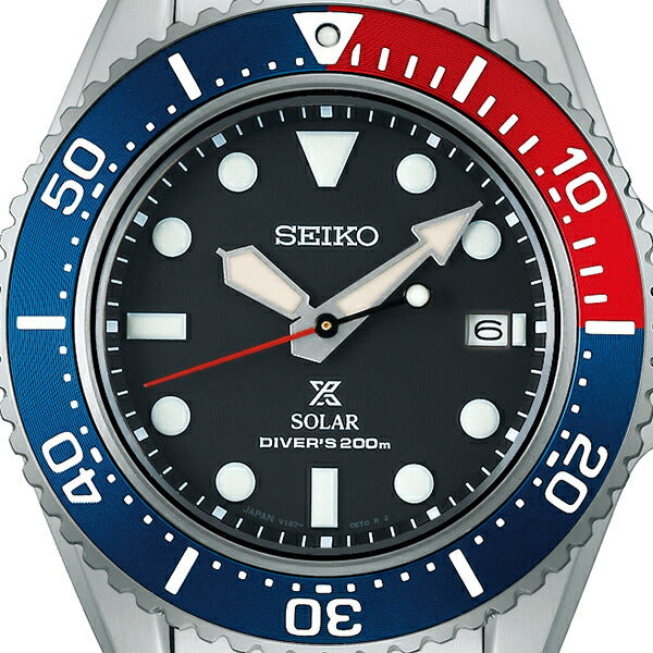 セイコー SEIKO 腕時計 メンズ SBDJ055 プロスペックス ダイバースキューバ DIVER SCUBA ソーラー（V157） ブルーxブラック アナログ表示