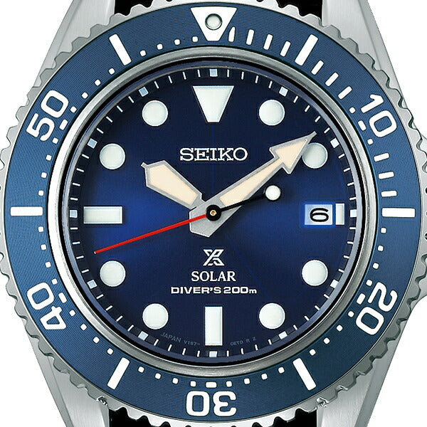 セイコー SEIKO 腕時計 メンズ SBDJ053 プロスペックス ダイバースキューバ DIVER SCUBA ソーラー（V157） ブラックxシルバー アナログ表示