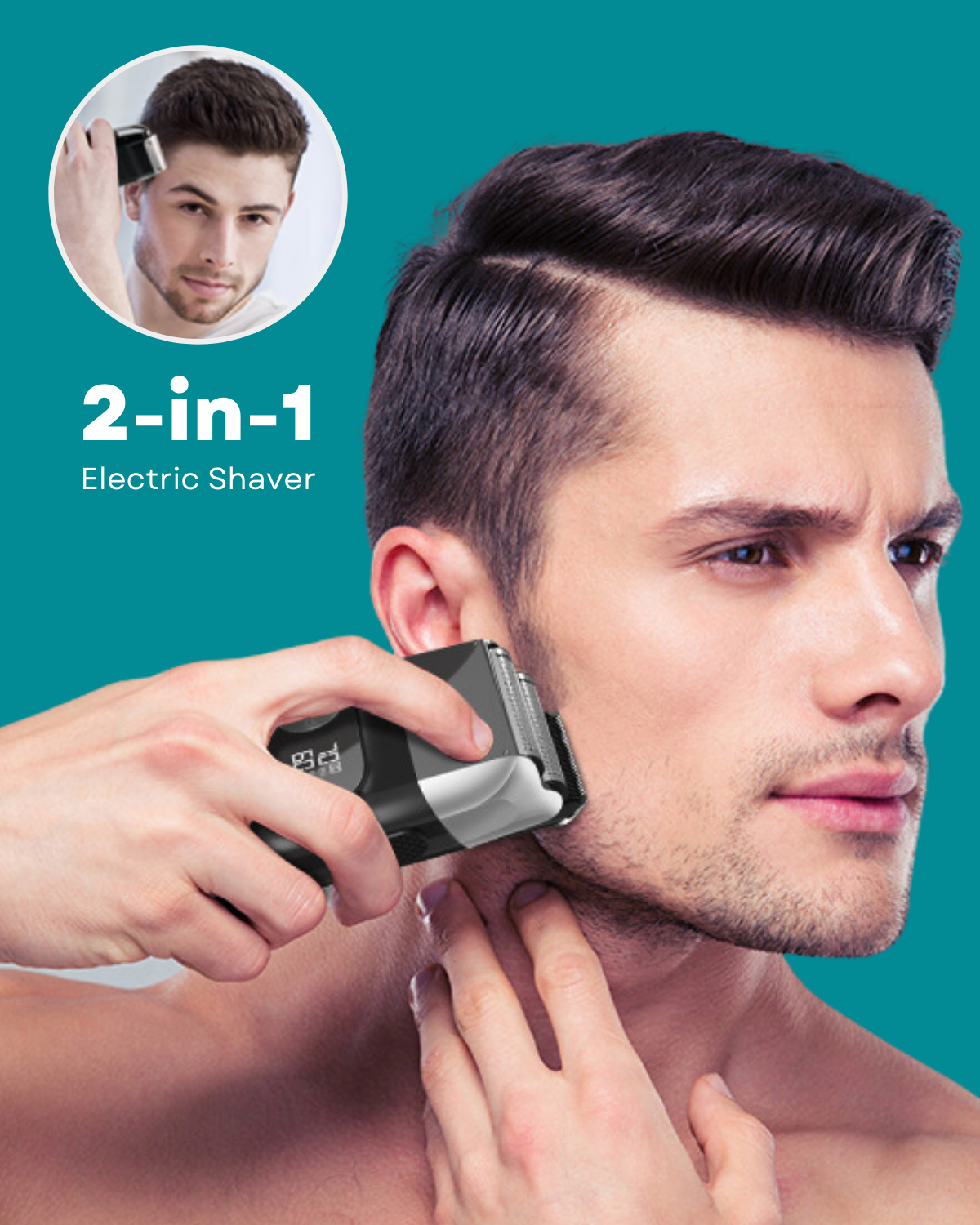 Pritech Electric Foil Hair Trimmer And Shaver 03