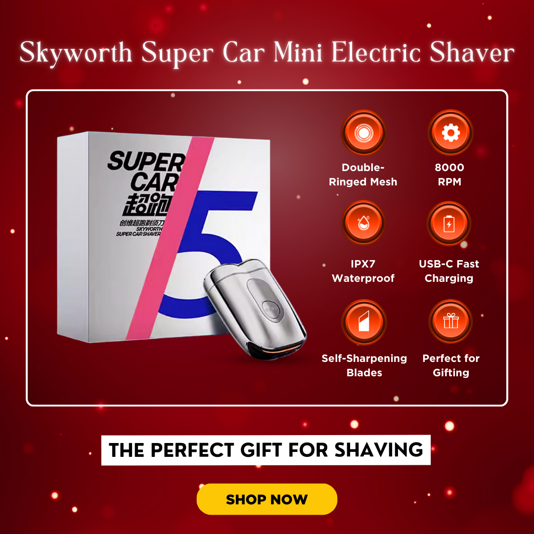 Skyworth Super Car Mini Electric Shaver