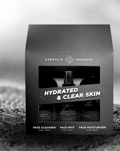 Debonair Regimens Hydrated & Clear Skin Set