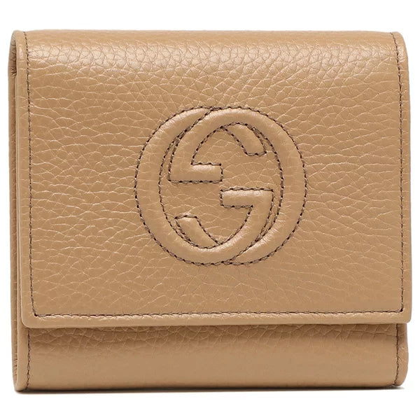 GUCCI 150413 Men's Canvas GG Guccissima Coin Pocket Bifold Wallet O/S  Black: Buy Online at Best Price in UAE 