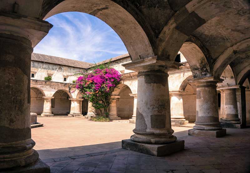 The Church and Convent of Capuchins, Antigua, Guatemala
