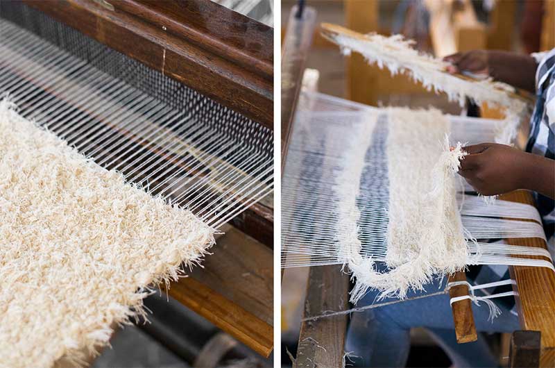 Barrydale Hand Weavers: the Making of the Cloud Rug