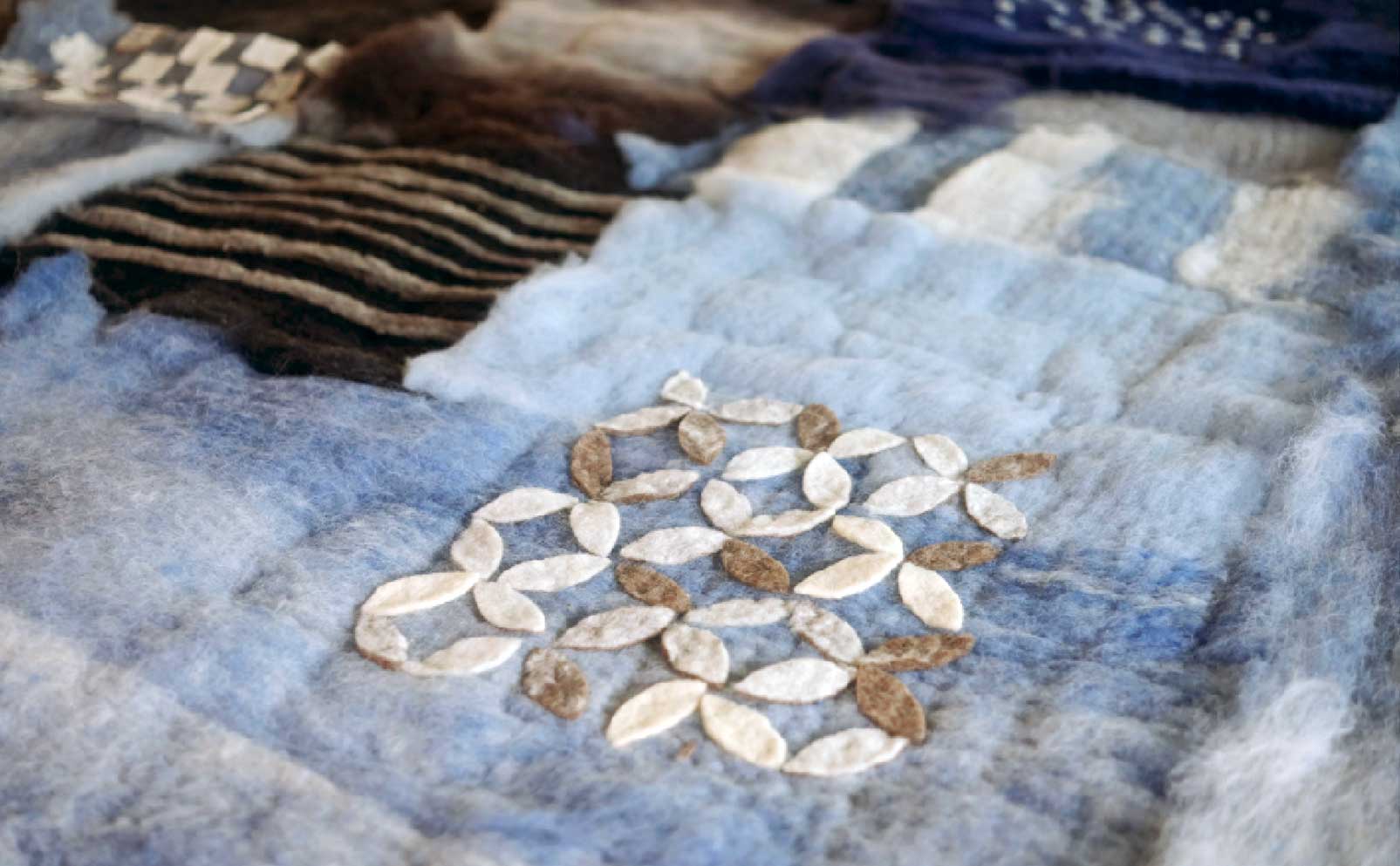 unnu textiles, felting process