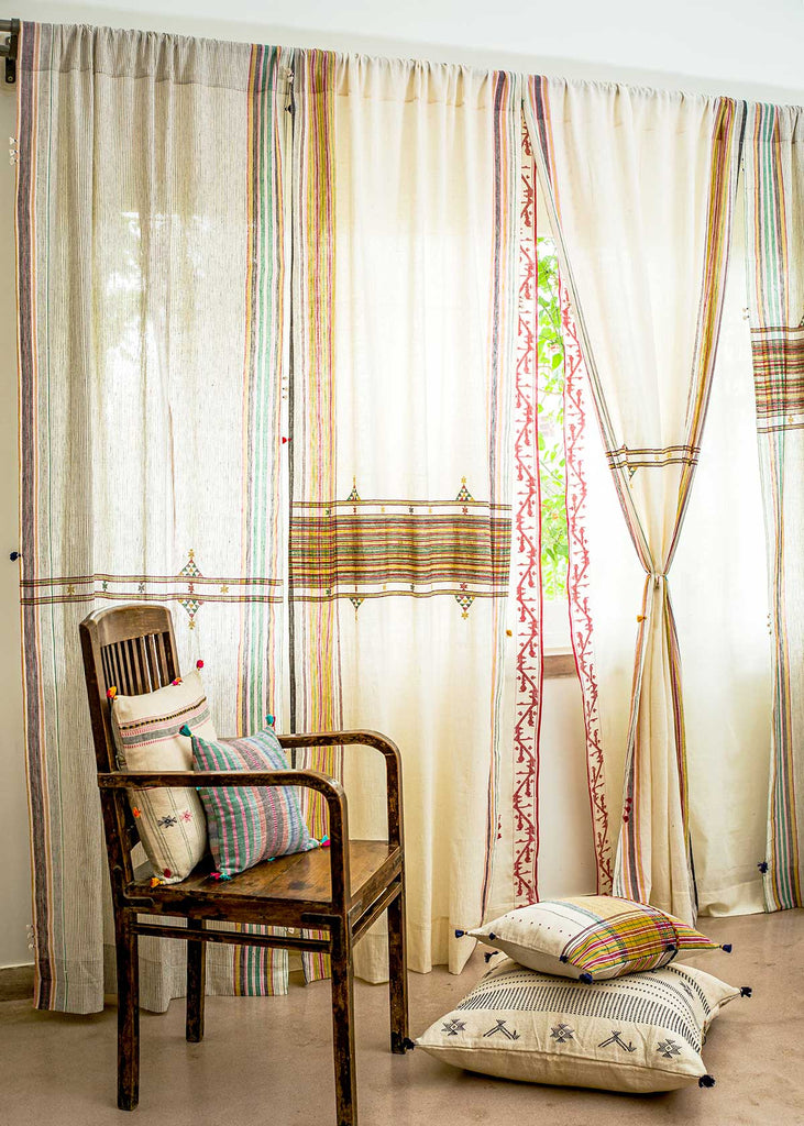 Khadi Curtain Material Online India