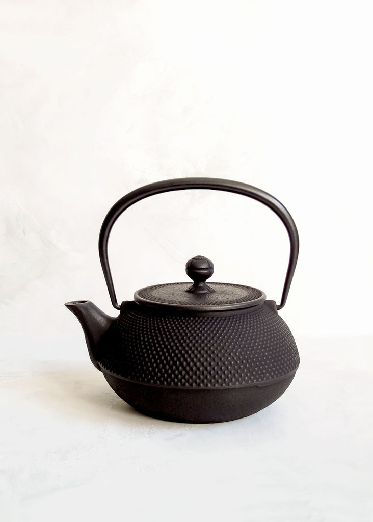 Cast Iron Black Honeycomb Teapot – Minzuu